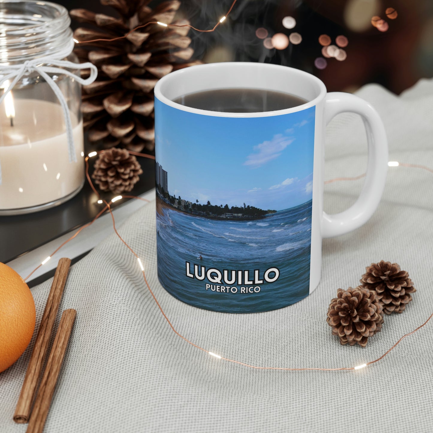 Luquillo Ceramic Mug 11oz
